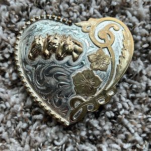 Just beltbuckle heart